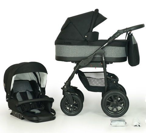Коляска 2в1 Verdi Laser Black 06